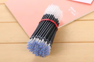 Macro view of high-quality magic disappearing ink pen refills for calligraphy practice