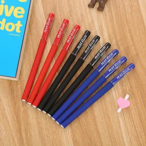 Professioneller 0,5 mm Mattierter Gelstift Mattschwarz Büro Unterschrift Stift Für Studenten Prüfung Business Schreiben Stifte
