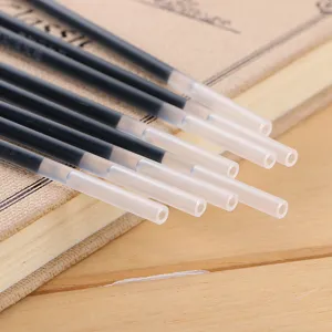 Set of magic disappearing ink pen refills for calligraphy practice on paper