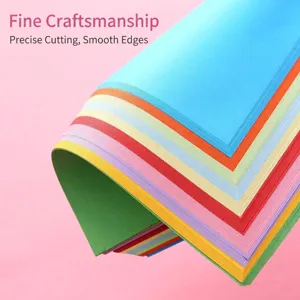 Carta per origami quadrata colorata di alta qualità per fai da te e ritaglio creativo