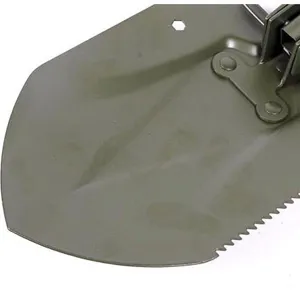 Militaire opvouwbare kampeerschep, multifunctioneel tactisch gereedschap voor outdoor survival.