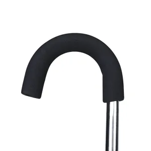 Replacement foam handle grip for walking cane mobility aid stainless steel shaft accessory