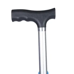 Manico per bastone da passeggio a T in alluminio accessorio di ricambio per mobilita.