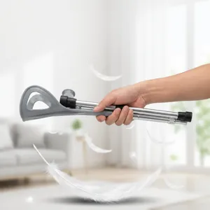 Klappbare Unterarmgehstütze aus Aluminium, leichte verstellbare Gehhilfe für Mobilität.