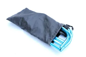 Portable folding camping chair aluminum alloy parts storage bag, ideal for outdoor travel gear.