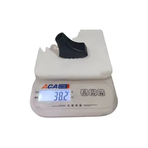 Embout de rechange en caoutchouc pour baton de randonnee accessoire noir de marche resistant