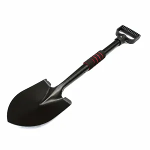Pala Pieghevole per Campeggio in Acciaio al Carbonio Robusta Utensile Portatile Multiuso per Campeggio Escursionismo Giardinaggio