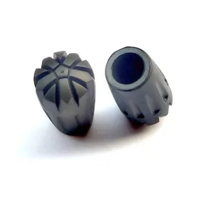 Universelle Wanderstock Spitzenprotektoren Langlebige Gummi Gehhilfe Fuß Ersatz Trekkingstock Spitzen Outdoor Zubehör
