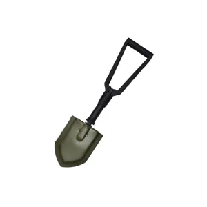 Pelle de camping pliante multifonctionnelle, outil tactique militaire portable pour le plein air.