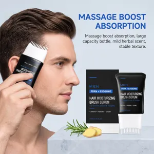 Herren Haar Feuchtigkeitsbuerste Serum Kopfhautpflege Nährend 100ml Sanfte Formel