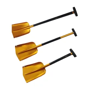 Pelle à neige portable en alliage d'aluminium outil d'extérieur pour voiture et jardin