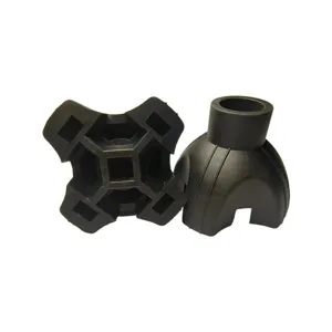 19mm puntale per stampelle in gomma base per bastone a quattro punte accessori utili