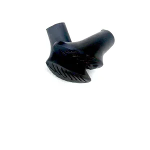 Langlebige Gummi Trekkingstock Spitzen Wanderstock Anti Rutsch Schutz Outdoor Gear