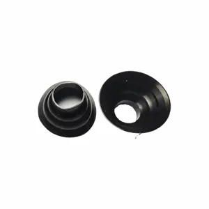 Ersatz Gummifüße für Krücken rutschfeste Gehsstock-Spitzen Protektoren 1.8cm 4.5cm schwarz