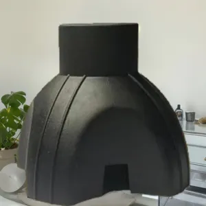 puntale per bastone a quattro punte 19mm ricambio gomma antiscivolo cuscinetto stampella vista principale