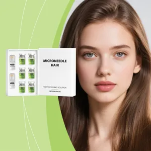 Hair Scalp Roller Essence Serum Set Microneedle Hair Growth Treatment Nourishing Daily Care Scalp Repair Liquid