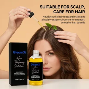 GleamXi Haardichte Lösung 100ml nährt die Kopfhaut und stärkt das Haar für tägliche Pflege.