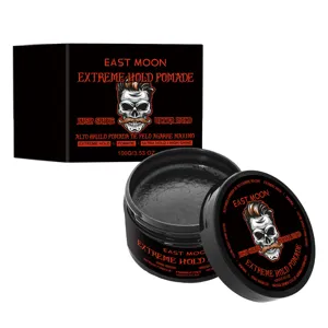 East Moon extremer Halt Haarpomade mit Glanz, 100g Styling Wachs für perfekte Herrenfrisuren
