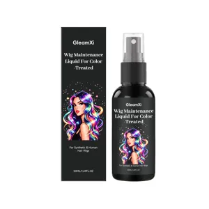 GleamXi spray συντήρησης περούκας 50ml θρέφει συνθετικά και φυσικά μαλλιά για καθημερινή.