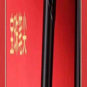 Metal rollerball signature pen detail view, premium black business office writing tool.