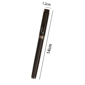 Professional metal rollerball pen with a weighted feel, ideal for business office and gift use.