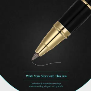 HERO metal rollerball pen high-end business office signature pen smooth writing gift