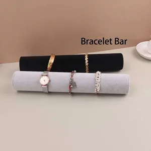 Fluwelen Armband Display Standaard Zacht Flannel Sieraden Opbergstang Horloge Bangle Houder Organizer Sieraden Props
