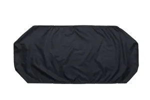 Black digital piano dust cover for 88 and 61 keys electronic keyboard protection.