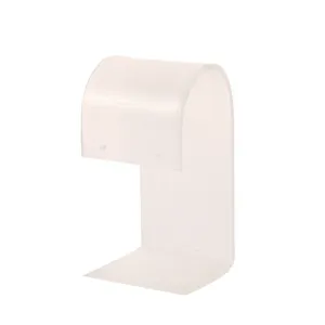 Transparent acrylic earring display stand for jewelry storage and retail showcase