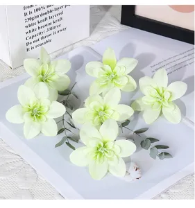 Künstliche Orchideenblüten Köpfe für Hochzeitskränze, Armbänder und kreative DIY Basteldekoration.