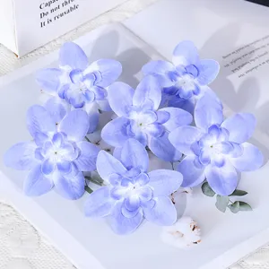 Künstliche Orchideenblüten Köpfe für Hochzeitsgirlanden Corsagen und DIY Dekorationen.