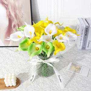 Kunstmatige Calla Lelie Bloem PU Enkele St