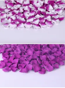 Artificial rose petals for wedding decoration, non-woven fabric scatter flower petals.