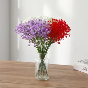 Artificial Baby's Breath Flowers Bouquet Plastic Fake Plants For Wedding Home Decor Party Photography Props