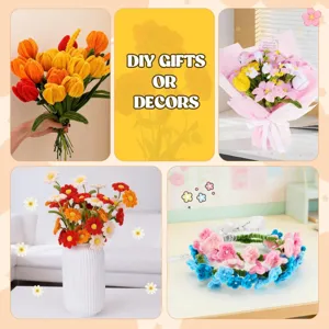 Bouquet di Fiori Nettapipe Kit di Materiale DIY Fiori Artificiali Artigianato