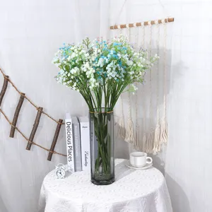 Artificial baby breath flower bouquet for wedding party home table decoration fake flowers.