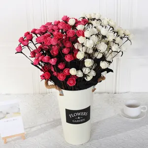 Luxuriöser Künstlicher Rosenblumenstrauß PE Schaum Künstliche Blumen Für Hochzeitsfeier Heimdekoration Simulation Blumenarrangement
