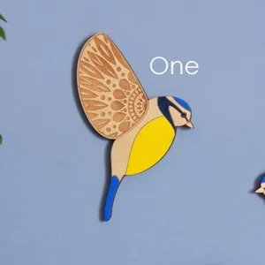 Wooden flying bird wall hanging decoration 3mm thick wood board home decor ornament