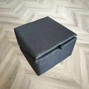 Split 2-in-1 pet stairs and stool for cats and dogs, durable fabric step for sofa and bed.
