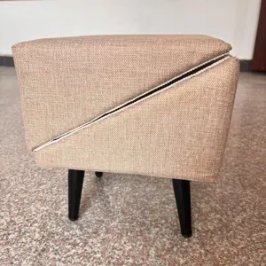 Split pet stairs stool fabric two-in-one cat dog ramp sofa helper light brown color