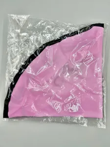 Pink waterproof toy storage bag foldable beach mat portable organizer for kids and outdoor use.