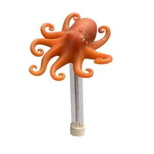 Termometro per piscina a forma di polpo creativo, design di animali marini per feste.
