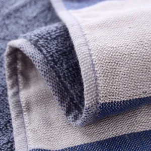 Coton serviette de bain à carreaux britannique gaze boucle respirante douce vue principale texture