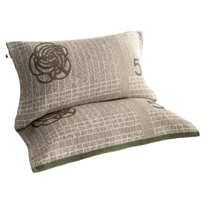 Cotton gauze pillow cover breathable soft pillow towel printed vintage home bedding accessories
