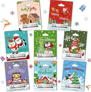 Noël Carte Monnaie Carte de Vœux Set Porte-Argent de Vacances Pendatifs Décoratifs Cadeau Festif Fournitures de Fête
