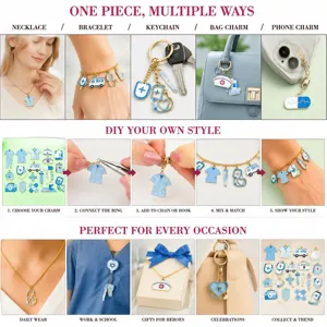 Guide détaillé des breloques médicales en alliage pour la création de bijoux DIY