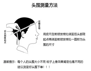 Guide detaille de mesure du tour de tete pour casquettes afin d'assurer un ajustement parfait.