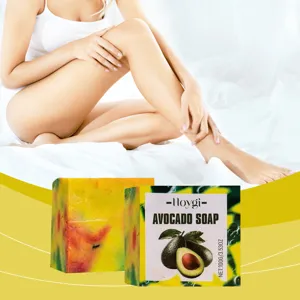 HOYGI avocado body soap for gentle moisturizing, deep cleansing and refreshing skin care.