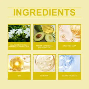 Avocado soap ingredient detail showing natural plant extracts and gentle formulas for skin care.