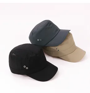 Casquette plate loisirs unisexe chapeau de soleil randonnée en plein air respirant